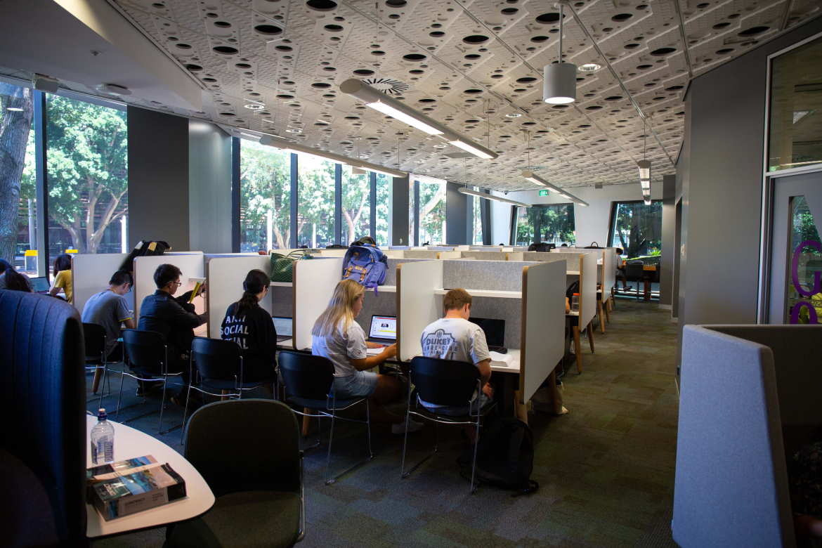 Law Library SLS_ground floor quiet study zone.=